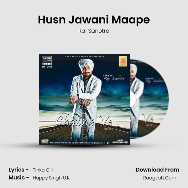 Husn Jawani Maape MP3 Song by Raj Sanotra Cover