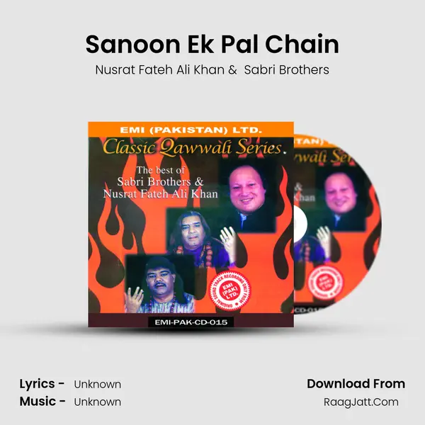 Sanoon Ek Pal Chain MP3 Song by Nusrat Fateh Ali Khan Cover
