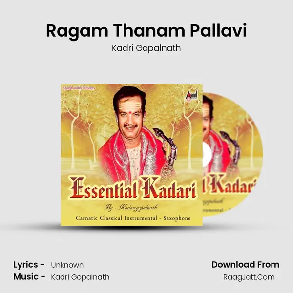Ragam Thanam Pallavi MP3 Song by Kadri Gopalnath Cover