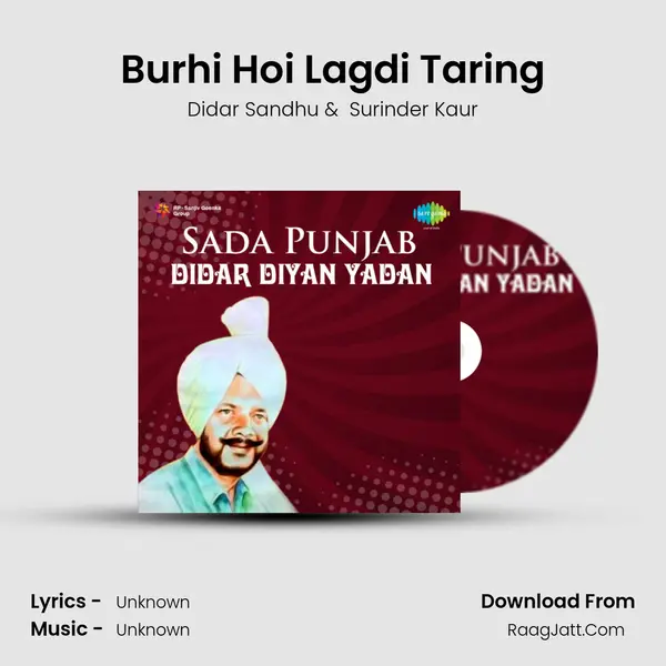 Burhi Hoi Lagdi Taring Cover