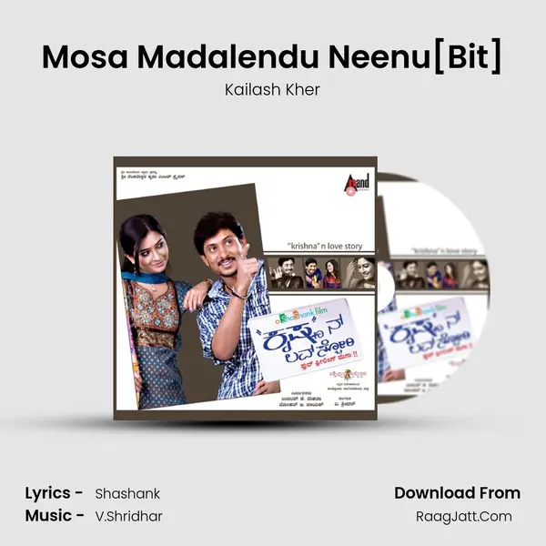 Mosa Madalendu Neenu[Bit] MP3 Song by Kailash Kher Cover