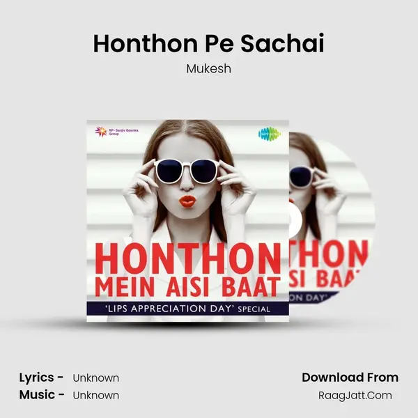 Honthon Pe Sachai Cover