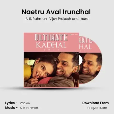 Naetru Aval Irundhal (From "Maryan") Cover