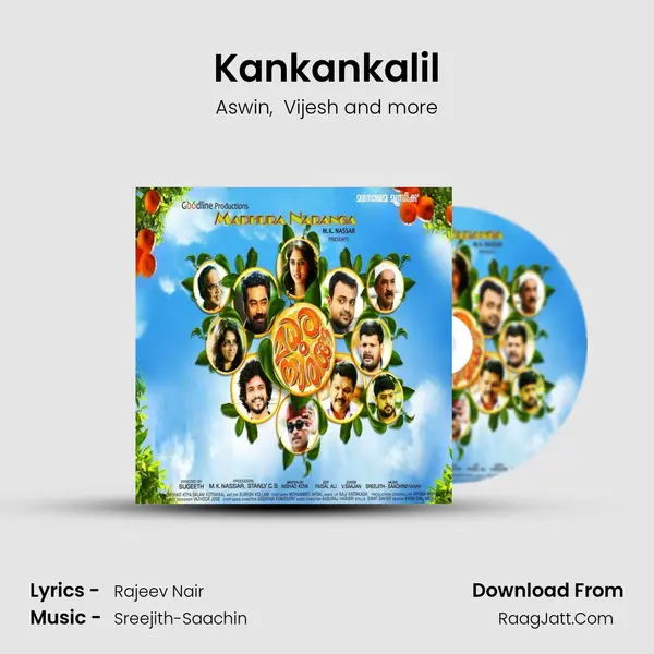 Kankankalil MP3 Song by Aswin Cover