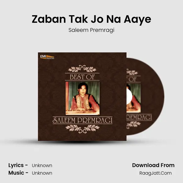 Zaban Tak Jo Na Aaye MP3 Song by Saleem Premragi Cover