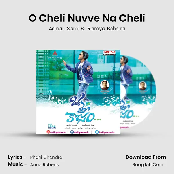 O Cheli Nuvve Na Cheli MP3 Song by Adnan Sami Cover