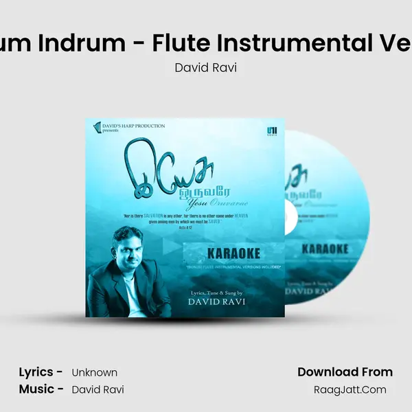 Netrum Indrum - Flute Instrumental Version MP3 Song by David Ravi Cover
