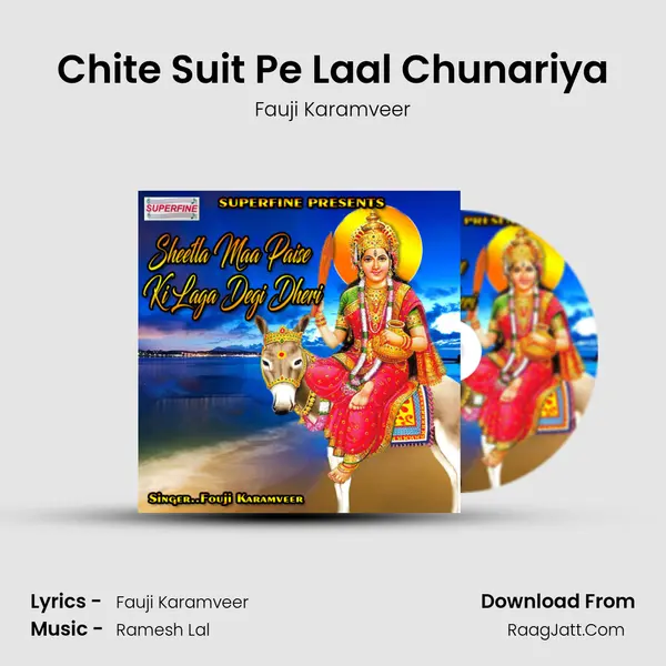 Chite Suit Pe Laal Chunariya MP3 Song by Fauji Karamveer Cover