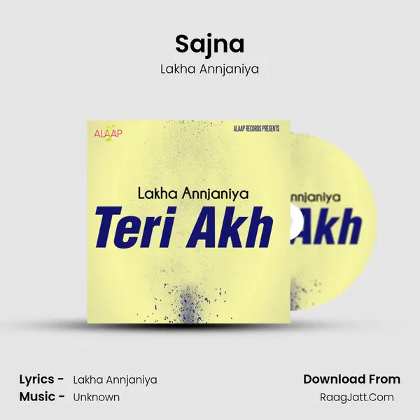 Sajna MP3 Song by Lakha Annjaniya Cover