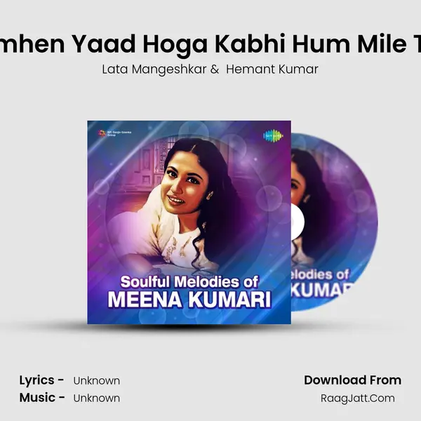 Tumhen Yaad Hoga Kabhi Hum Mile The Cover