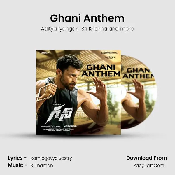 Ghani Anthem MP3 Song by Aditya Iyengar Cover