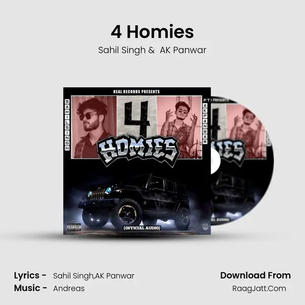 4 Homies MP3 Song by Sahil Singh Cover