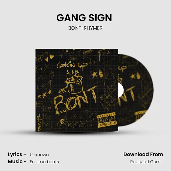 GANG SIGN (COOKIN UP EXTRAS 2) MP3 Song by BONT-RHYMER Cover