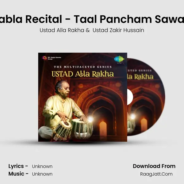 Tabla Recital - Taal Pancham Sawari MP3 Song by Ustad Alla Rakha Cover