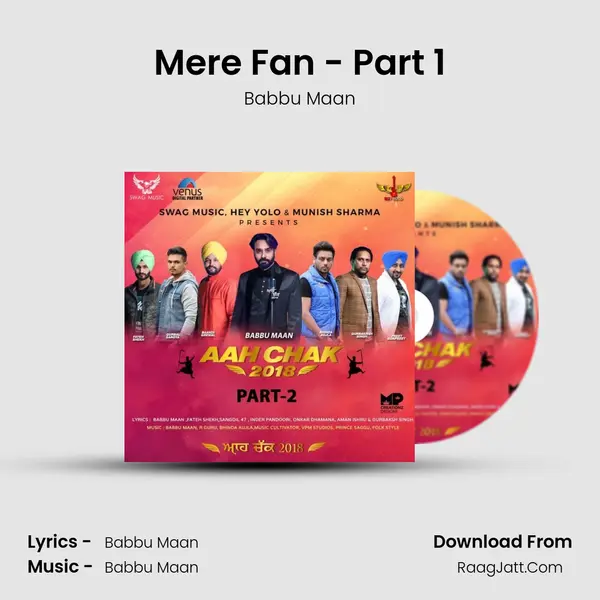 Mere Fan - Part 1 MP3 Song by Babbu Maan Cover