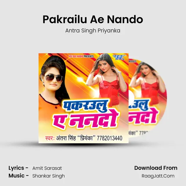 Pakrailu Ae Nando MP3 Song by Antra Singh Priyanka Cover