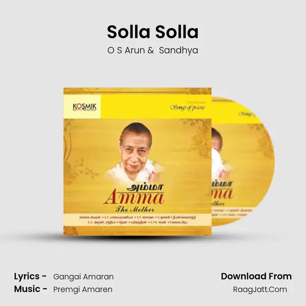 Solla Solla MP3 Song by O S Arun Cover