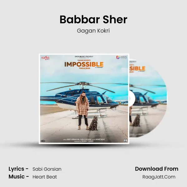 Babbar Sher MP3 Song by Gagan Kokri Cover
