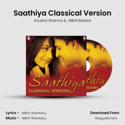 Saathiya Classical Version MP3 Song by Anusha Sharma Cover