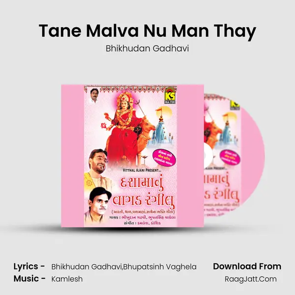 Tane Malva Nu Man Thay MP3 Song by Bhikhudan Gadhavi Cover