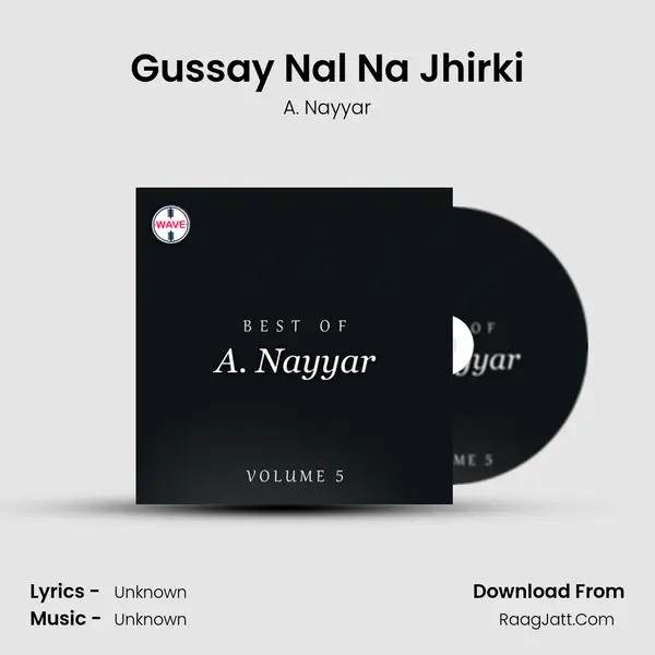 Gussay Nal Na Jhirki MP3 Song by A. Nayyar Cover