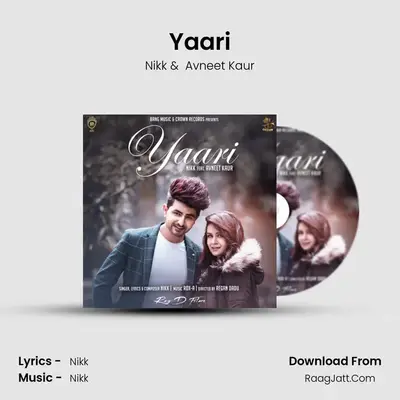 Yaari MP3 Song by Nikk Cover