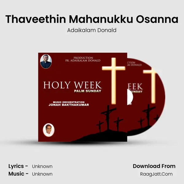 Thaveethin Mahanukku Osanna MP3 Song by Adaikalam Donald Cover