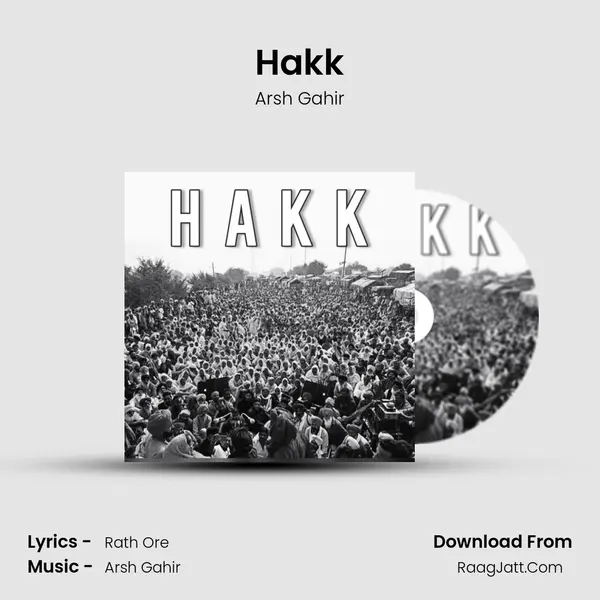 Hakk MP3 Song by Arsh Gahir Cover