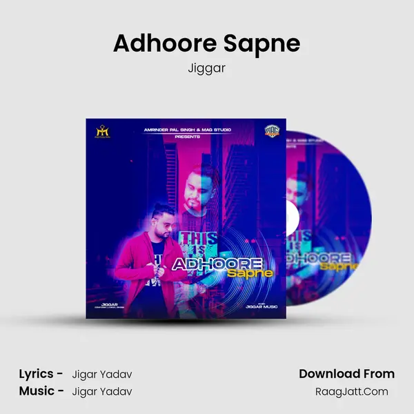 Adhoore Sapne MP3 Song by Jiggar Cover