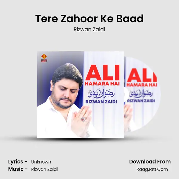 Tere Zahoor Ke Baad MP3 Song by Rizwan Zaidi Cover