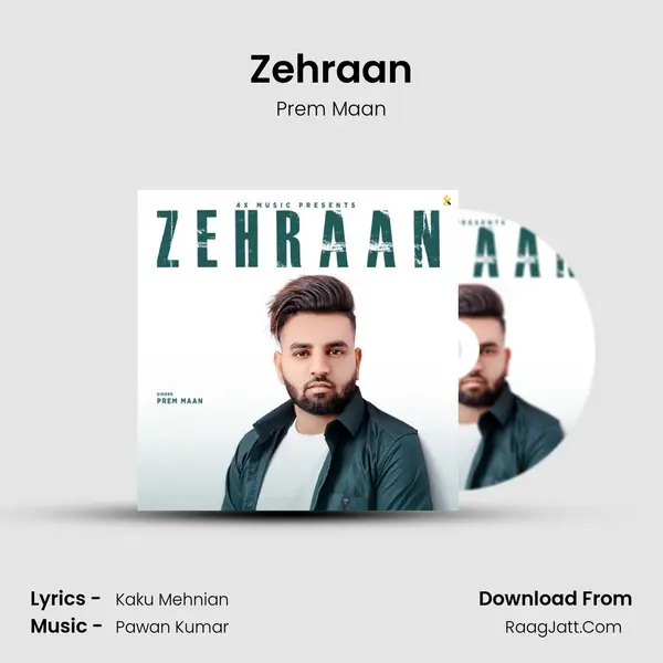 Zehraan MP3 Song by Prem Maan Cover