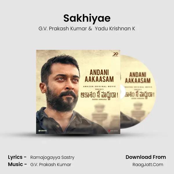 Sakhiyae MP3 Song by G.V. Prakash Kumar Cover