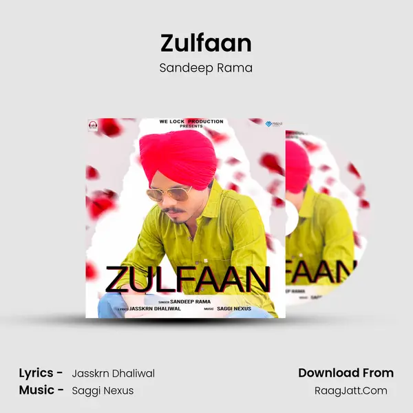 Zulfaan MP3 Song by Sandeep Rama Cover