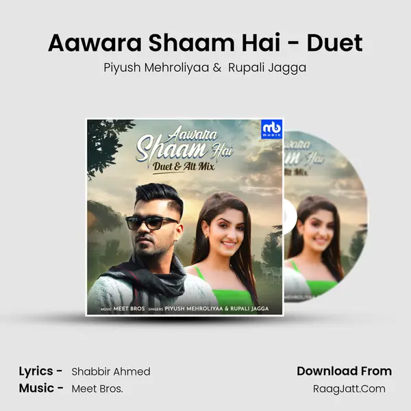Aawara Shaam Hai - Duet MP3 Song by Piyush Mehroliyaa Cover