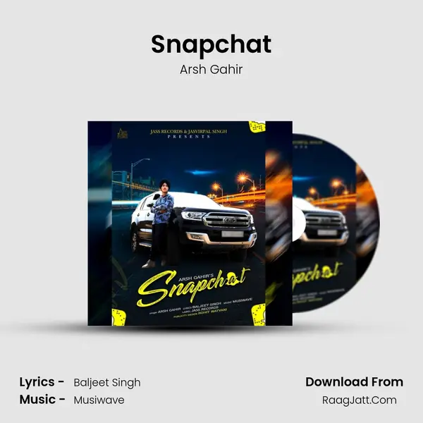 Snapchat MP3 Song by Arsh Gahir Cover