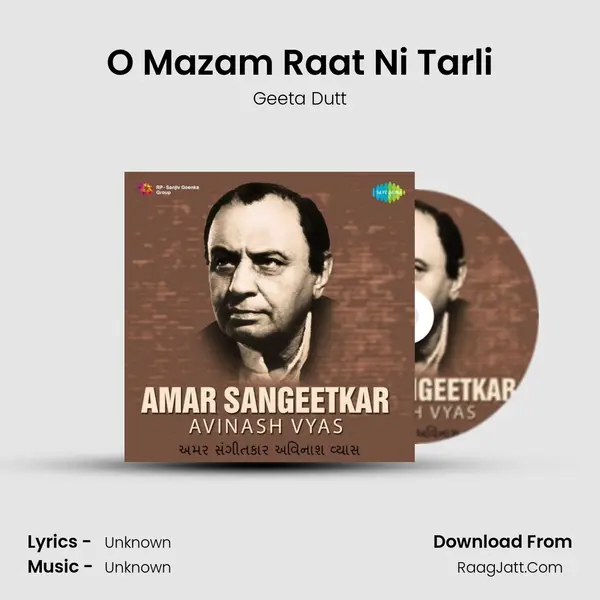 O Mazam Raat Ni Tarli Cover