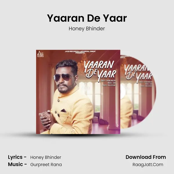 Yaaran De Yaar - Honey Bhinder