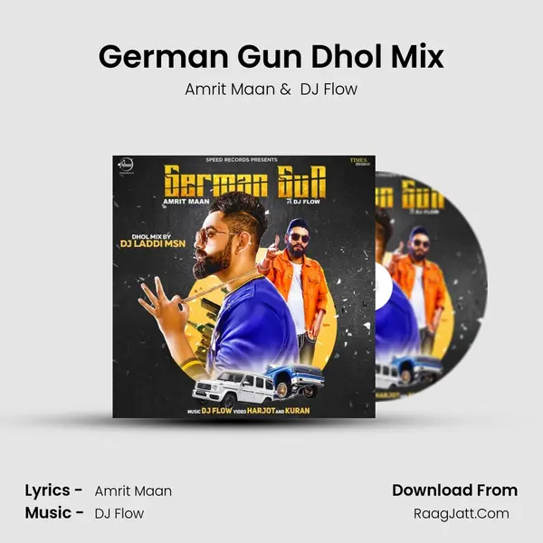German Gun Dhol Mix MP3 Song by Amrit Maan Cover