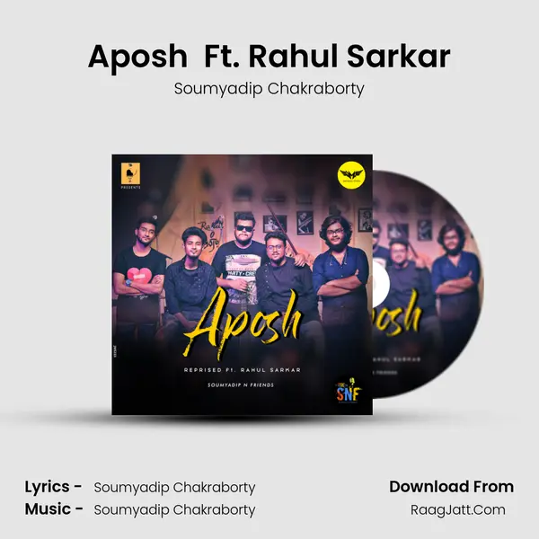 Aposh ( Reprised Version ) Ft. Rahul Sarkar MP3 Song by Soumyadip Chakraborty Cover