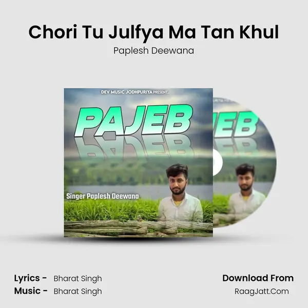 Chori Tu Julfya Ma Tan Khul MP3 Song by Paplesh Deewana Cover