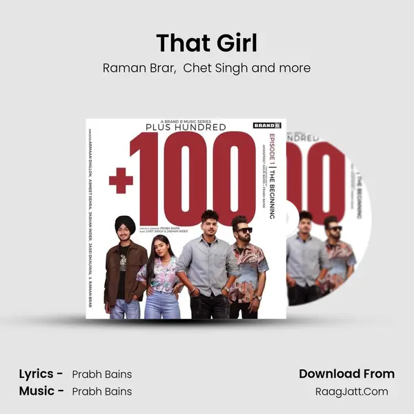 That Girl MP3 Song by Raman Brar Cover