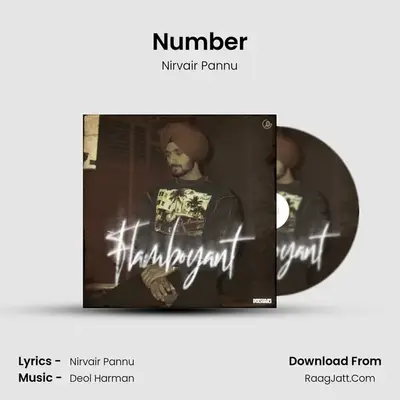 Number MP3 Song by Nirvair Pannu Cover