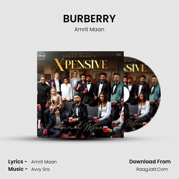 BURBERRY MP3 Song by Amrit Maan Cover