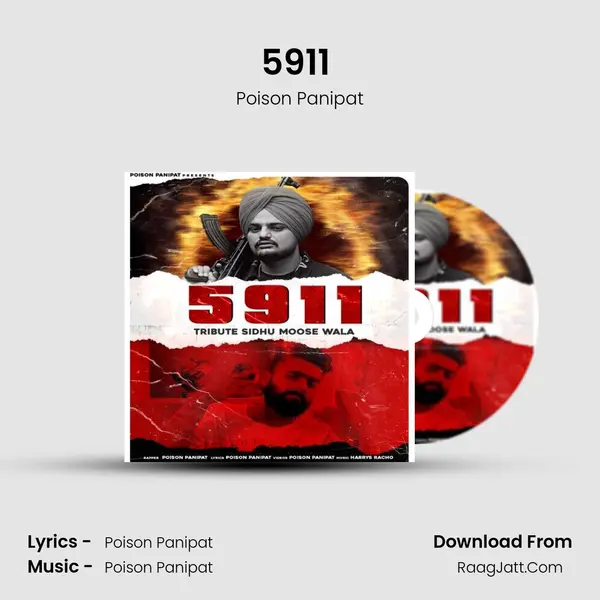 5911 (Tribute To Sidhu Moose Wala) MP3 Song by Poison Panipat Cover