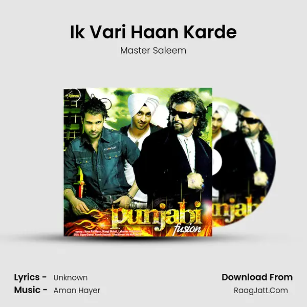 Ik Vari Haan Karde MP3 Song by Master Saleem Cover