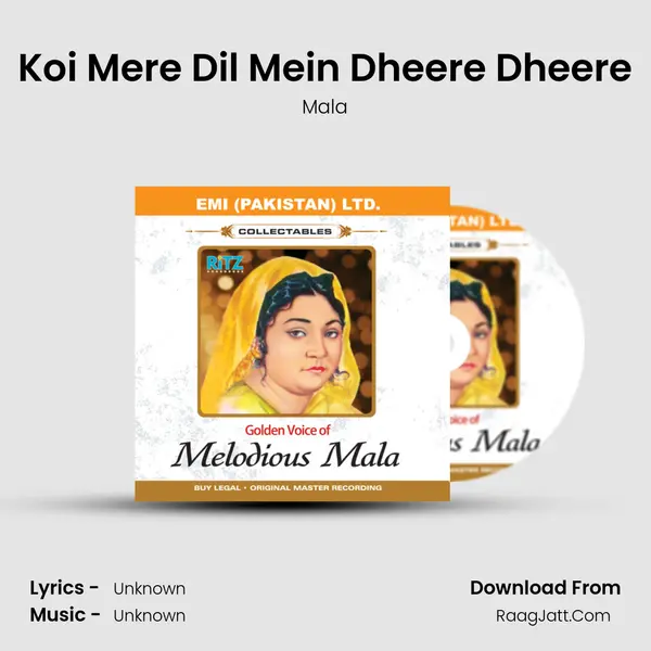 Koi Mere Dil Mein Dheere Dheere MP3 Song by Mala Cover