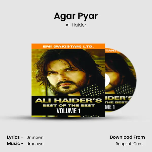 Agar Pyar MP3 Song by Ali Haider Cover