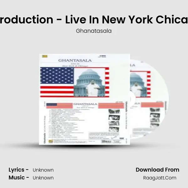 Ghantasala Live At Chicago - Ghanatasala