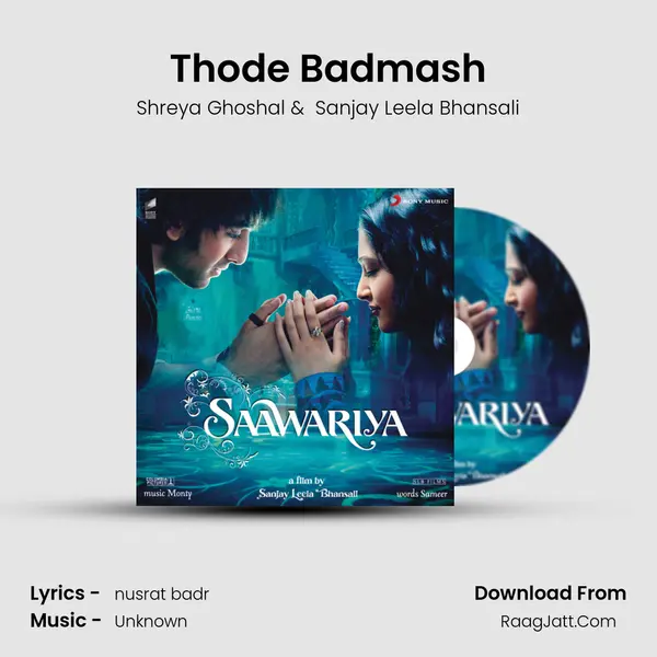 Thode Badmash MP3 Song by Shreya Ghoshal Cover