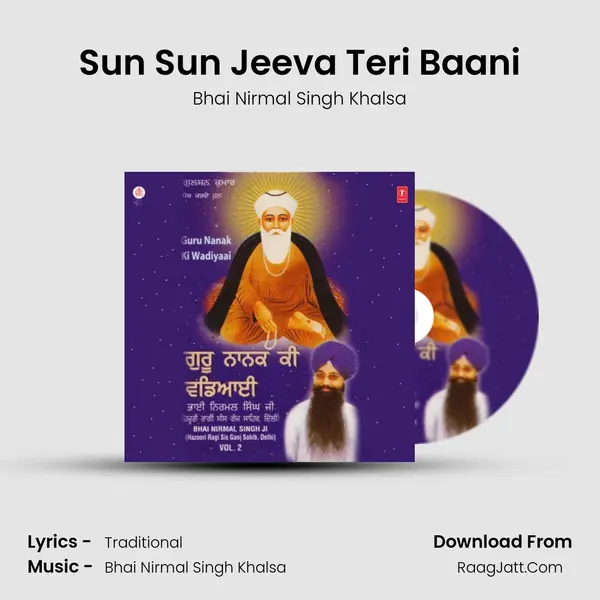 Sun Sun Jeeva Teri Baani MP3 Song by Bhai Nirmal Singh Khalsa Cover